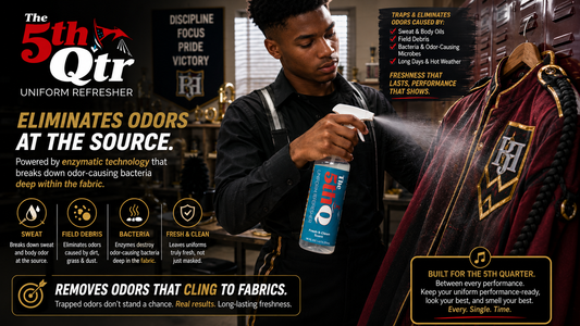 The 5th Quarter - Probiotic Deodorizer and Freshener for Band Uniforms